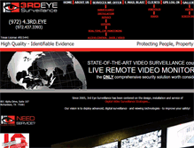 Tablet Screenshot of 3rdeyesurveillance.net